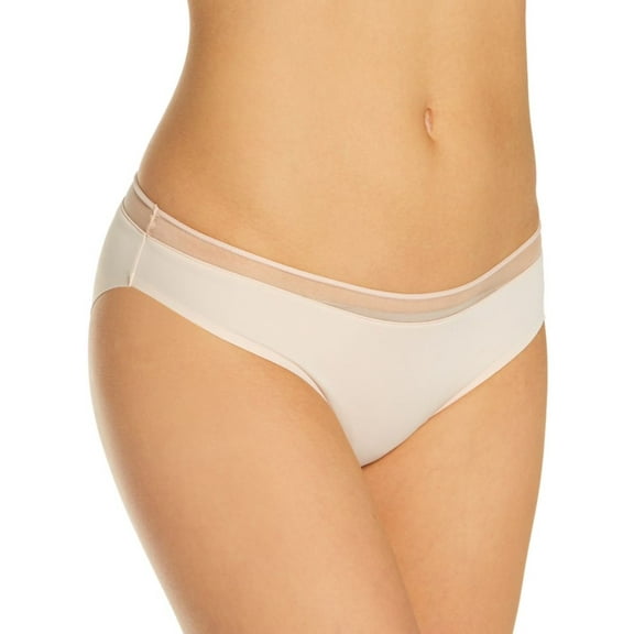 Women's Timpa 630801 Camille Mesh Seamless Bikini Panty (Beige S)