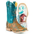 thumbnail image 1 of Women's Tin Haul Barbd Wire Boots With Wild & Free Sole Handmade Tan, 1 of 5