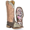 thumbnail image 1 of Women's Tin Haul Four of a Kind Boots with Pick a Card Sole Handcrafted Brown, 1 of 2