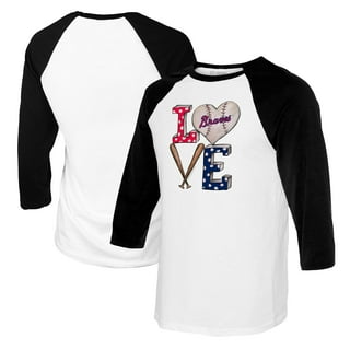 New Era / Youth Girls' Atlanta Braves White Heart T-Shirt