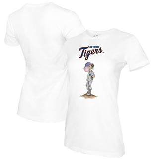Fanatics Branded Detroit Tigers Women's Navy Mound T-Shirt