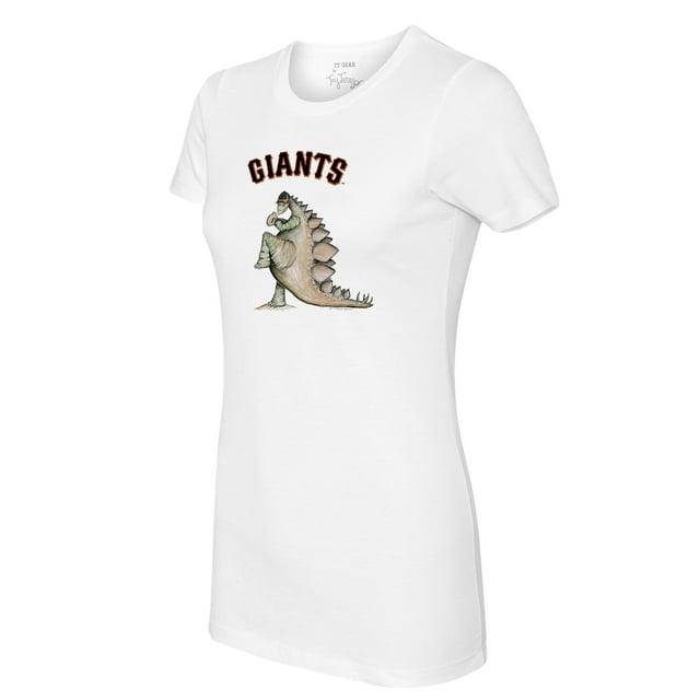 Women's Tiny Turnip White San Francisco Giants Stega T-Shirt