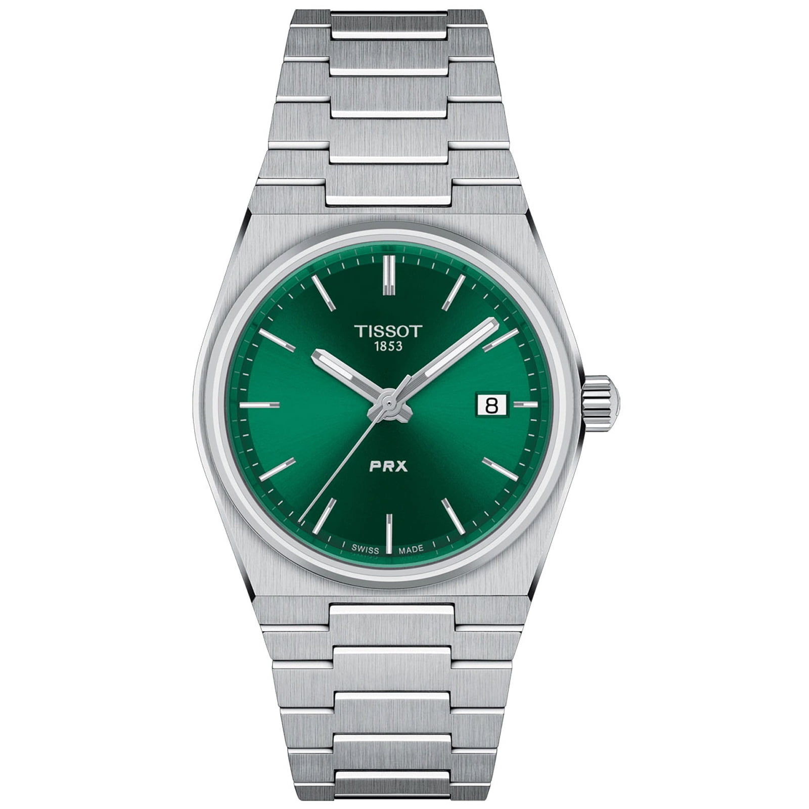 Tissot Women's PRX 1853 Swiss Watch, 35mm Green Dial