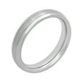 thumbnail image 1 of Women's Titanium 4MM Satin and High Polish Wedding Band - Womens Ring, 1 of 5