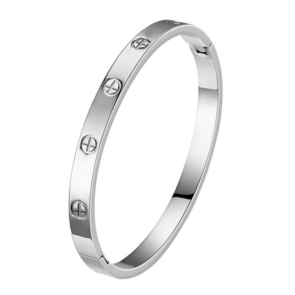 Women's Titanium Steel Bracelet Elegant Minimalist Jewelry Fashion Accessory for Everyday Wear