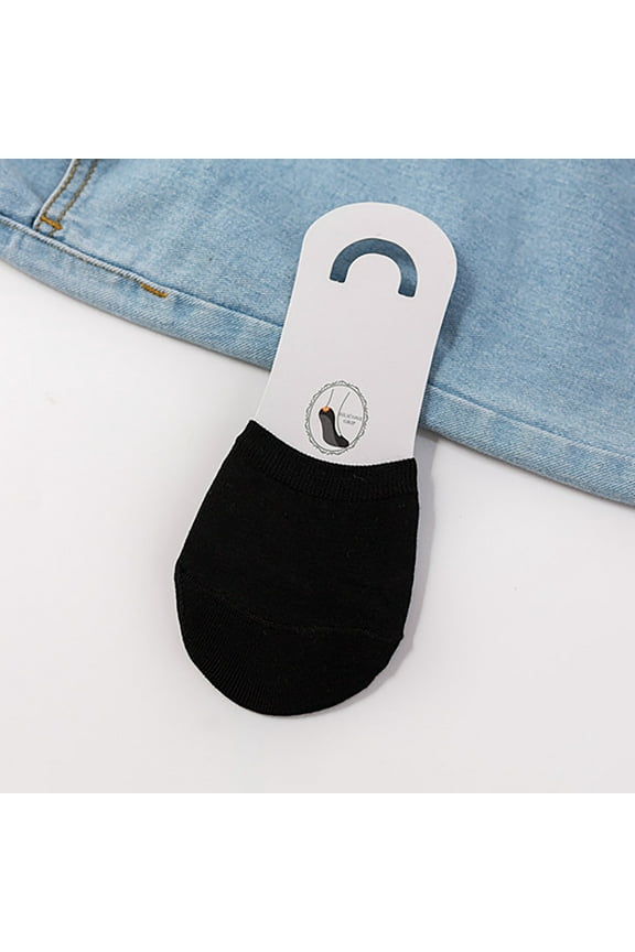 Women's Toe Cover Half Socks, Invisible Liner Socks with Gripper Dots, Non-Slip Forefoot Socks for Ballet Flats, Breathable Thin Socklets for Women, Seamless Toe Short Socks for Shoes and Slippers