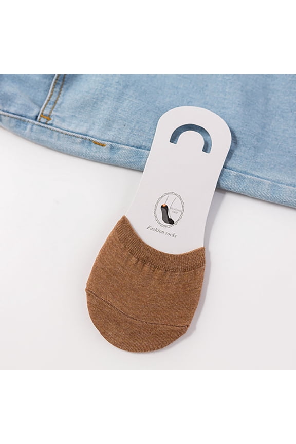 Women's Toe Cover Half Socks, Invisible Liner Socks with Gripper Dots, Non-Slip Forefoot Socks for Ballet Flats, Breathable Thin Socklets for Women, Seamless Toe Short Socks for Shoes and Slippers