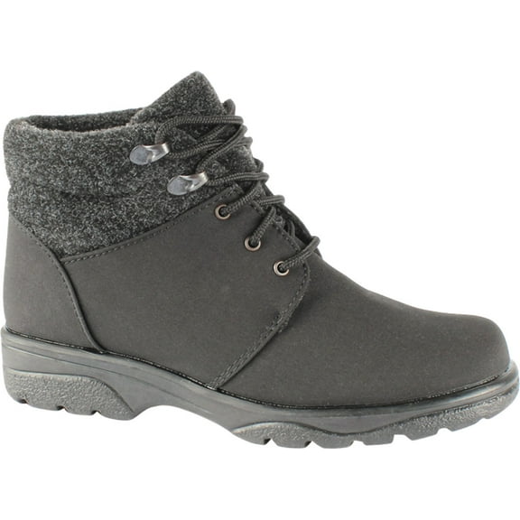 Women's Toe Warmers Trek Waterproof Ankle Boot Black/Black 6.5 4E