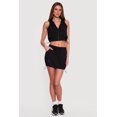 thumbnail image 1 of Women's Toggle Drawstring Hem Cargo Pocket Mini Skirt, 1 of 4