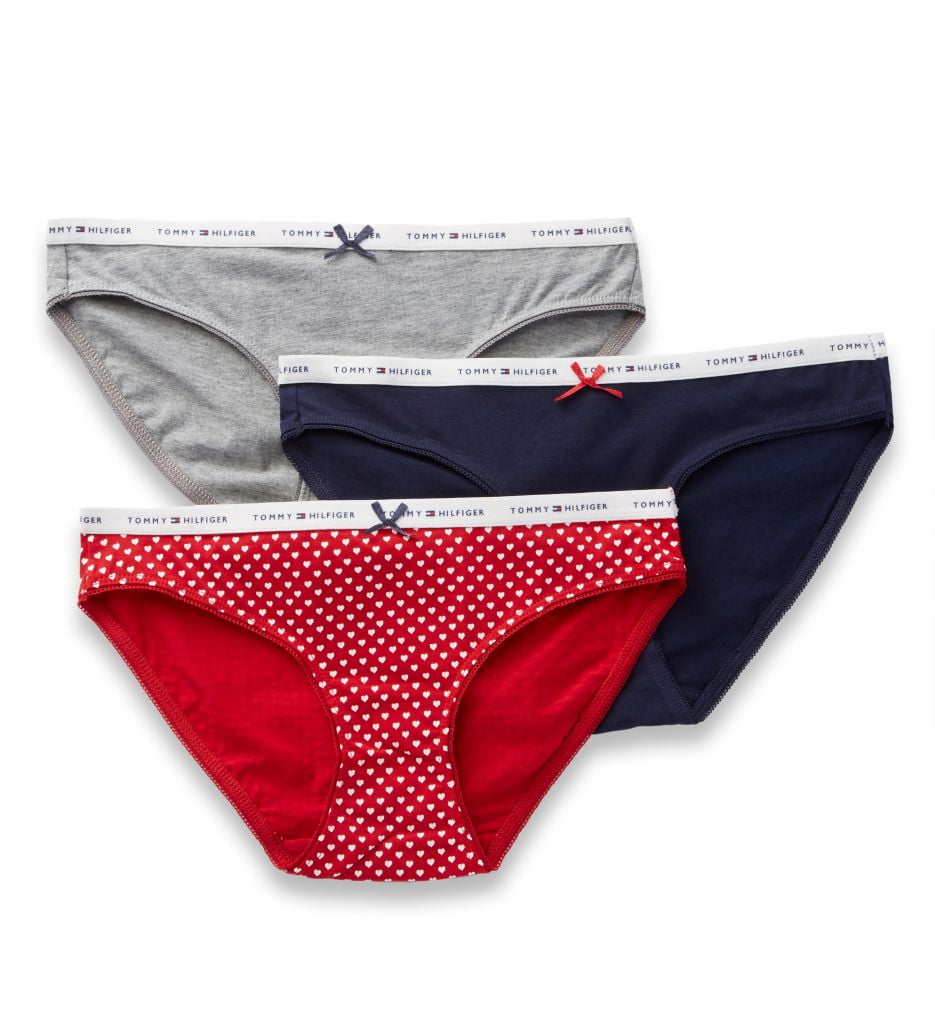 Tommy Hilfiger womens Hipster-cut Cotton Underwear Panty 5 Pack