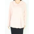 thumbnail image 1 of Women's Top Blush Plus Cowl Neck Waffle 2X, 1 of 2