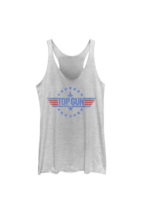 Women's Top Gun Circle of Stars Logo Racerback Tank Top
