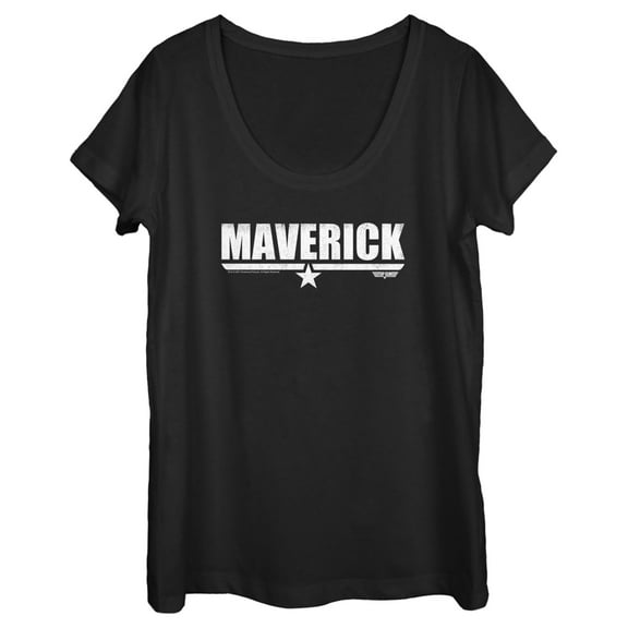 Women's Top Gun Maverick  Scoop Neck