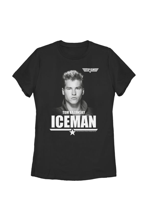 Women's Top Gun Tom "Iceman" Kazansky Graphic T-Shirt