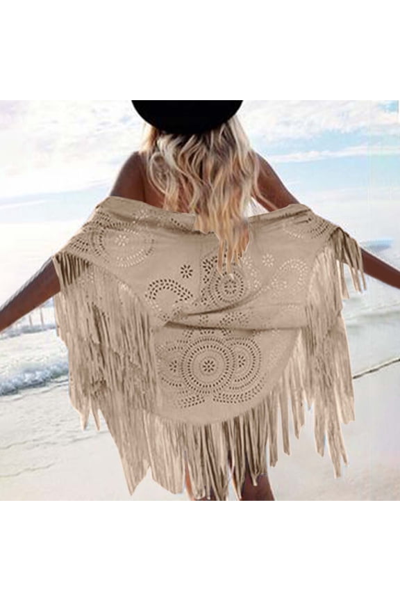 Women's Top Tassel Cape Vintage Suede Bucket Wool for Women Winter Blanket Shawl for Women Wool Long Women's Scarfs Winter Womens Wraps And Shawls Extra Large Scarf Blanket Shawl for Women Casual