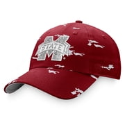 Womens Top of the World Maroon Mississippi State Bulldogs OHT Military Appreciation Betty Adjustable Hat