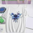 thumbnail image 1 of Women's Tops Under $5 XL Printed Short Sleeved T-shirt, 1 of 4