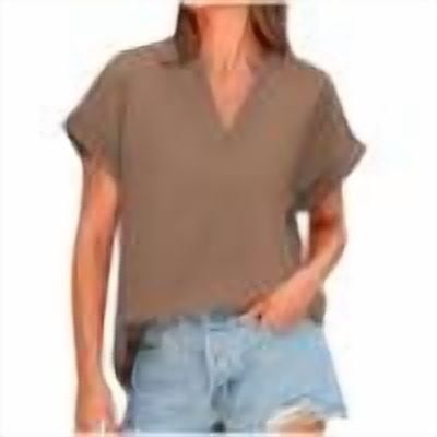 Women's Tops, Tops for Women Trendy V Neck Short Sleeve Linen Shirts Casual Plus Size Summer Tops Dressy Soft Baggy Blouse