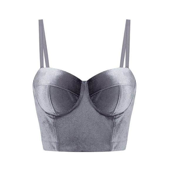 Women's Tops Under 20$, Grey Womens Camisole Tank Tops Baberdicy Women's Sexy Fashion Lace Sense Small Vest Outer Corset