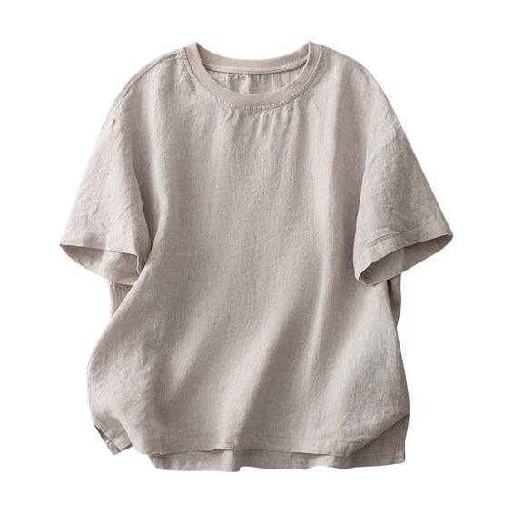 Women's Tops, Women T-Shirt Oversize Boyfriend Style Basic Tees Casual Loose T-Shirt