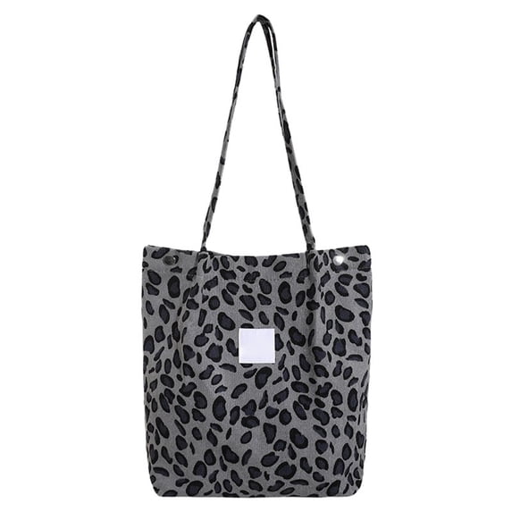 Women's Tote Bag Fashionable Leopard Print Shoulder Handbag Casual Carryall Spacious for School Work Travel
