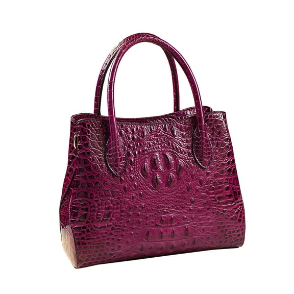 Women's Tote Bags Crocodile Pattern Women Handbags Genuine Leather Mother Large Capacity Portable Shoulder Messenger Bag