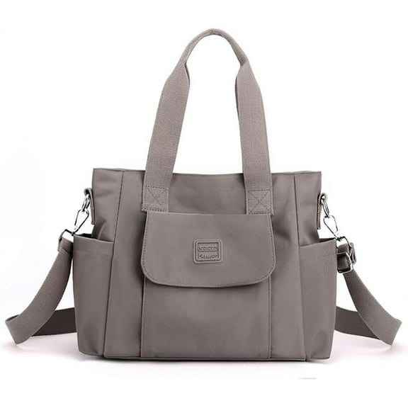 Women's Tote Purses Multi-pocket Shoulder Crossbody Bag Light Large Handbags for Work Travel Shopping