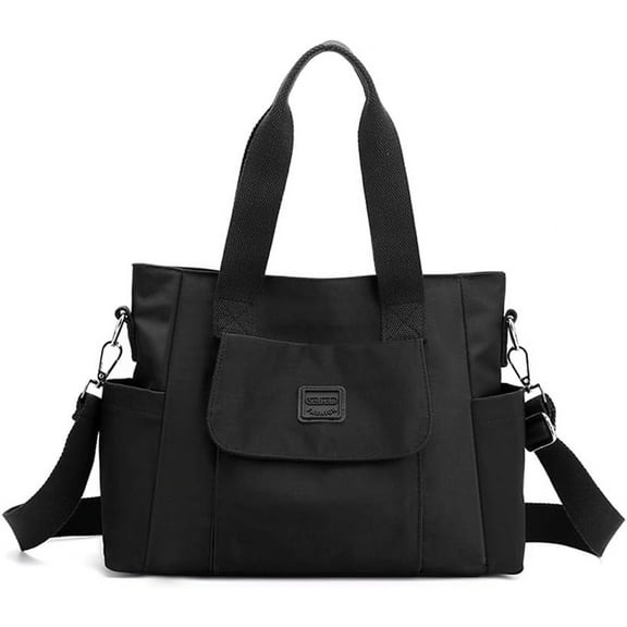 Women's Tote Purses Multi-pocket Shoulder Crossbody Bag Light Large Handbags for Work Travel Shopping
