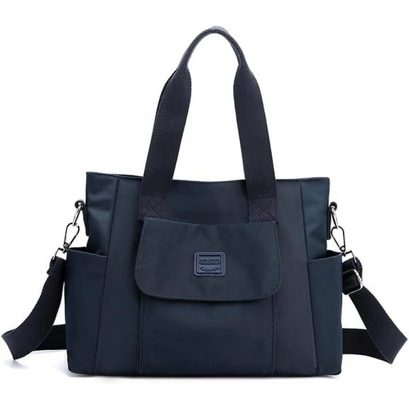 Women's Tote Purses Multi-pocket Shoulder Crossbody Bag Lightweight Large Handbags for Work Travel Shopping