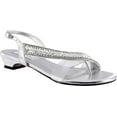thumbnail image 1 of Touch Ups Womens Eleanor Sandal 7 Silver, 1 of 2