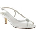 thumbnail image 1 of Benjamin Walk 848231031819 Touch Ups Womens Elite Slingback, White - Medium 10.5, 1 of 6