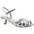 thumbnail image 1 of touch ups women's jane ankle-strap sandal,silver glitter,7.5 w us, 1 of 7