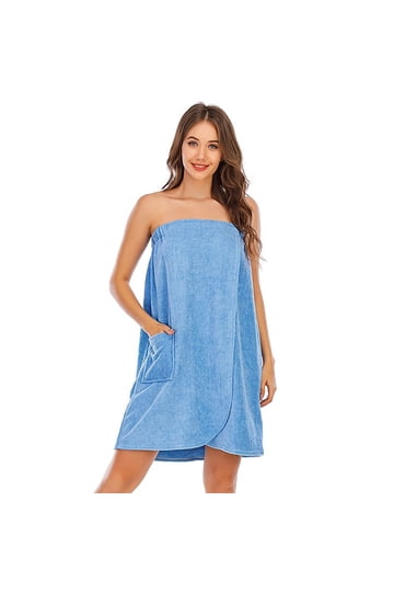 chinese dress ladies Towelling Dress (Buttermilk)