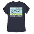 thumbnail image 1 of Women's Toy Story Ducky & Bunny Panels  Graphic Tee Navy Blue Medium, 1 of 4