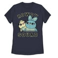 thumbnail image 1 of Women's Toy Story Ducky & Bunny Squad  Graphic Tee Navy Blue Large, 1 of 4