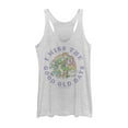 thumbnail image 1 of Women's Toy Story Good Old Days Racerback Tank Top White Heather Small, 1 of 3
