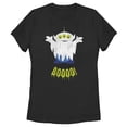 thumbnail image 1 of Women's Toy Story Halloween Squeeze Alien Boo Ghosts  Graphic Tee Black Medium, 1 of 4