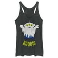 thumbnail image 1 of Women's Toy Story Halloween Squeeze Alien Boo Ghosts Racerback Tank Top Black Heather Small, 1 of 4
