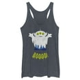 thumbnail image 1 of Women's Toy Story Halloween Squeeze Alien Boo Ghosts Racerback Tank Top Navy Blue Heather Medium, 1 of 4
