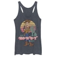 thumbnail image 1 of Women's Toy Story Hey Howdy Woody  Racerback Tank Top Navy Blue Heather X Small, 1 of 3