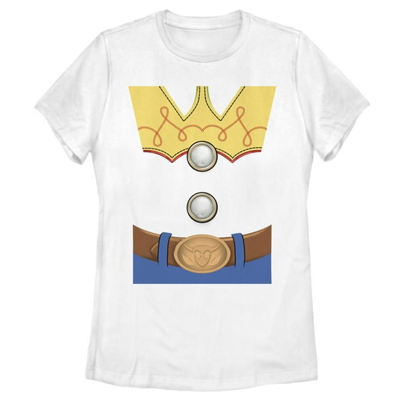 Women's Toy Story Jessie Costume Graphic Tee White 2X Large
