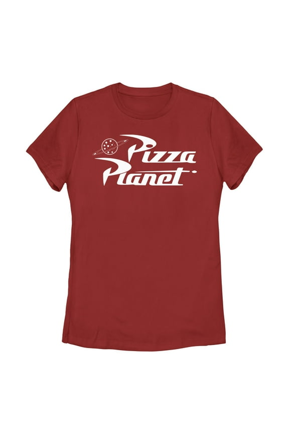 Women's Toy Story Pizza Planet Logo Graphic T-Shirt