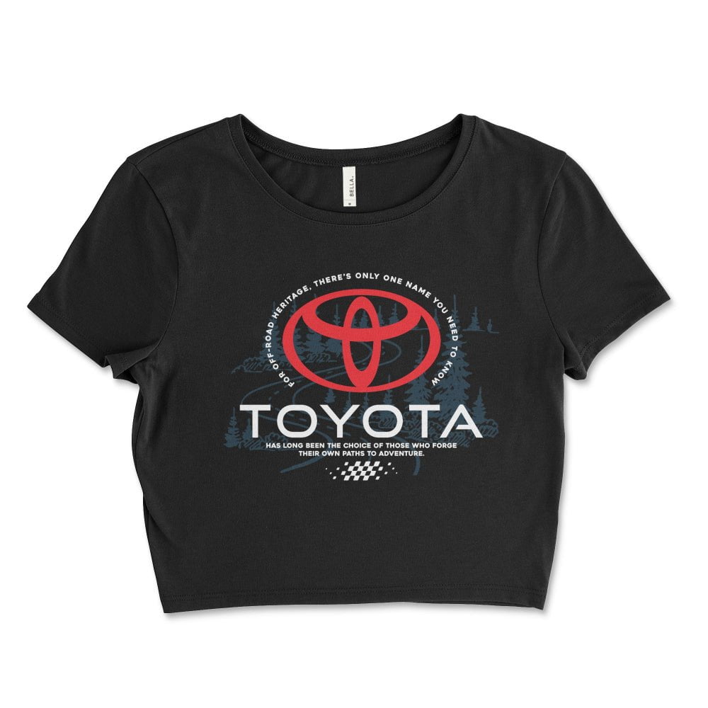 Women's Toyota Off-Road Heritage Crop Top