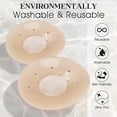 thumbnail image 1 of Women's Traceless Thin Breathable Silicone Nipple Cover Pasty Petals Sticky Bras for Women Large Bustier Bra for Women Bra Pasties Bra Clips Extensions Strapless Sticky Bra Body Suit Pasty Covers, 1 of 4