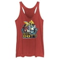 thumbnail image 1 of Women's Transformers: EarthSpark Got Bot Racerback Tank Top Red Heather Large, 1 of 4