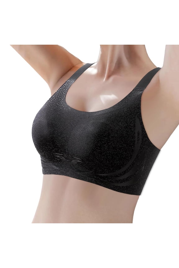 Women's Transparent Shoulder Strap Backless Bra - Convertible Straps Comfort Design - Nylon Spandex - M-XXXXXXL