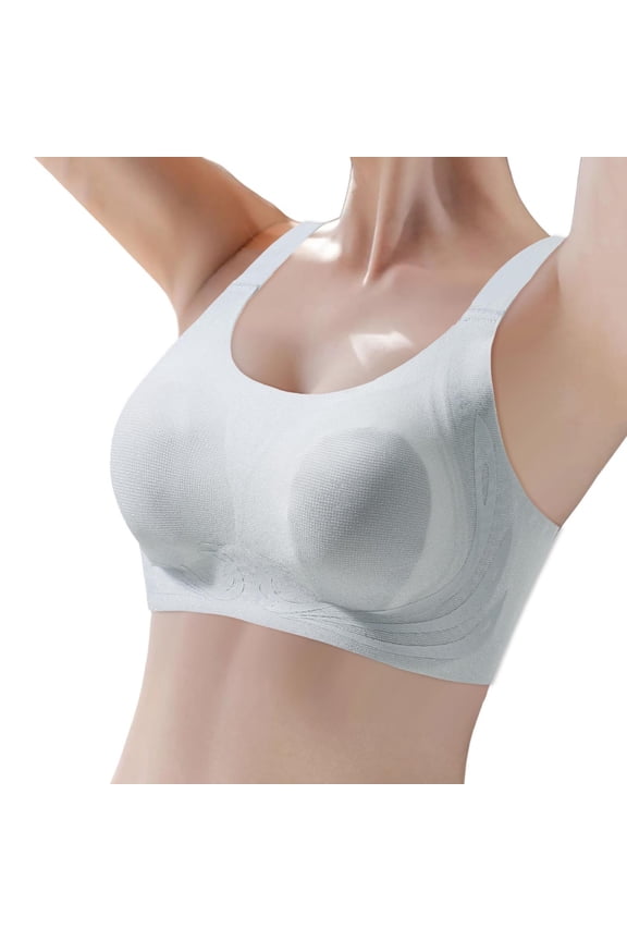 Women's Transparent Shoulder Strap Backless Bra - Convertible Straps Comfort Design - Nylon Spandex - M-XXXXXXL
