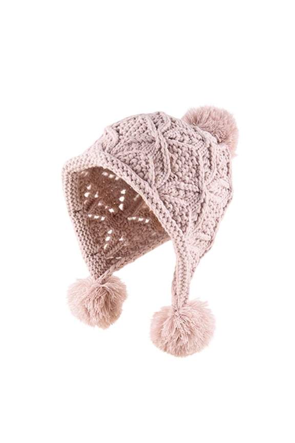 Women's Trapper Hat Faux Fur Winter Hats Fuzzy Russian Hat with Buckle Trooper Warm Ski Cycling Ear Flap Hat