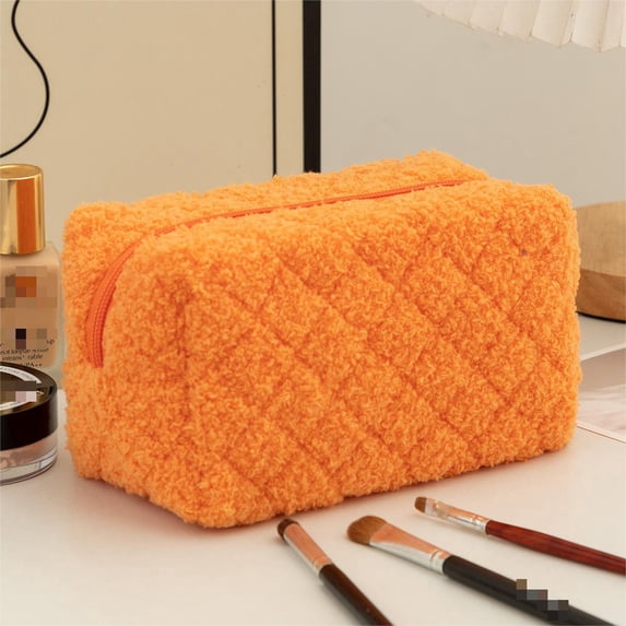 Women's Travel Cosmetic Bag Zippered Toiletry Pouch For Girls And Mom Portable Makeup Organizer Beauty