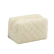 Women's Travel Cosmetic Bag Zippered Toiletry Pouch For Girls Mom Small Makeup Organizer Durable Beauty